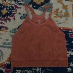 Ododos Orange Tank Crop top. S.